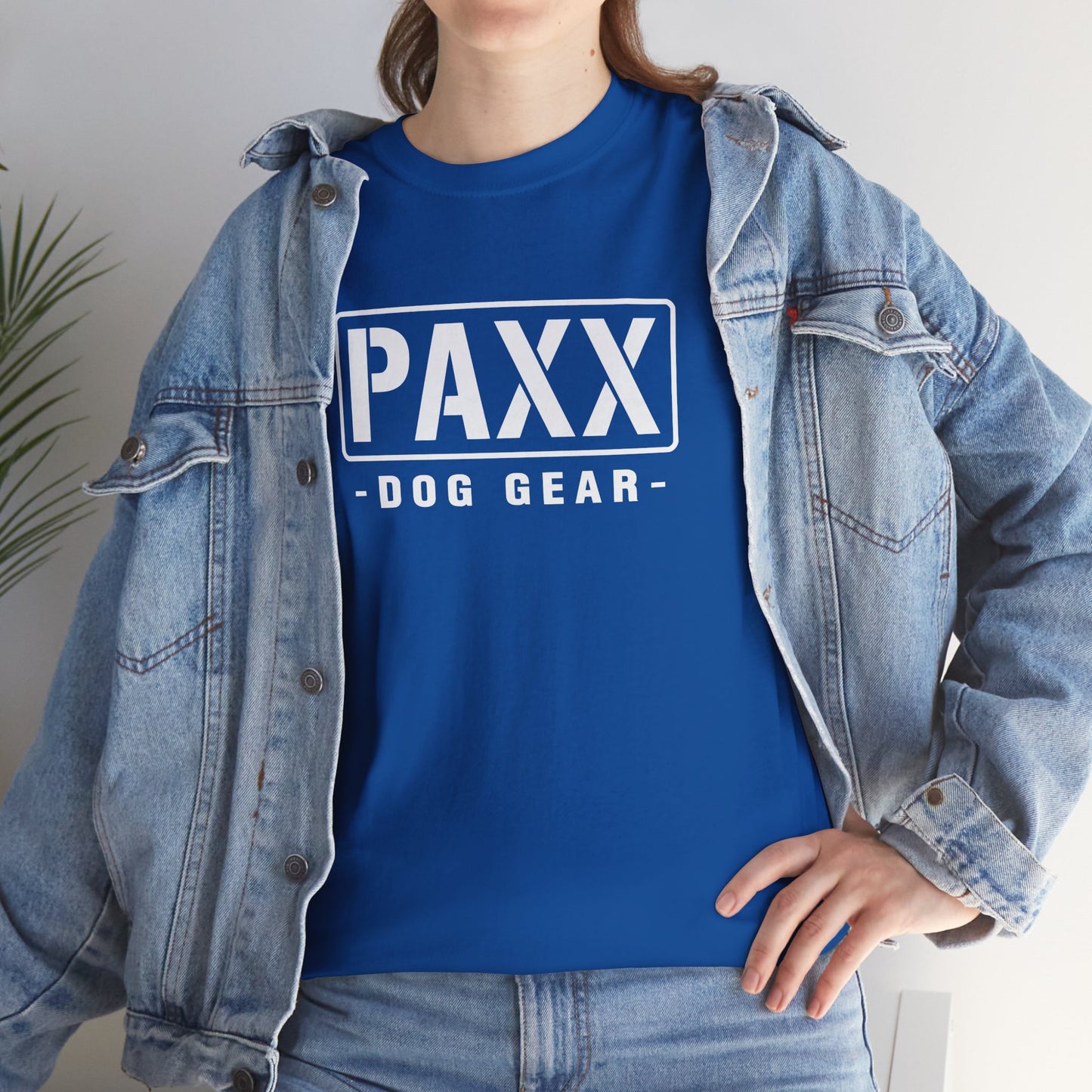 Unisex Tee - PAXX Dog Gear Logo Shirt, Pet Apparel, Casual Wear