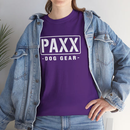 Unisex Tee - PAXX Dog Gear Logo Shirt, Pet Apparel, Casual Wear