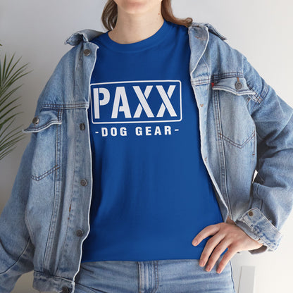 Unisex Tee - PAXX Dog Gear Logo Shirt, Pet Apparel, Casual Wear