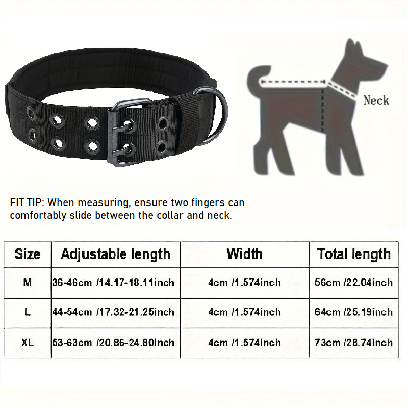 PAXX Tactical Dog Collar