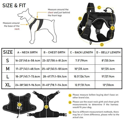 PAXX Tactical Dog Vest